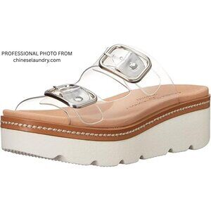 Chinese Laundry LA women's Surfs Up Wedge Sandal size 9.5 Summer Vacation